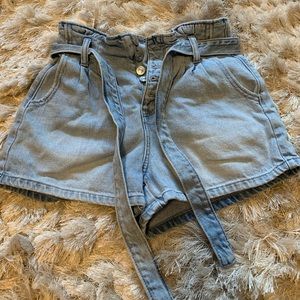 american eagle denim shorts